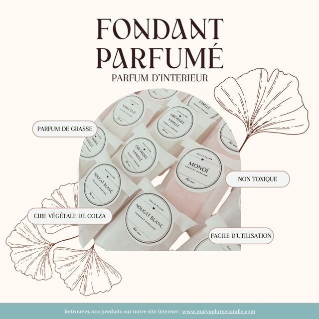 Fondants parfumé lots de 2