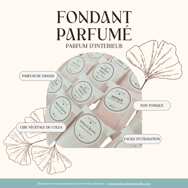Fondants parfumé lots de 2